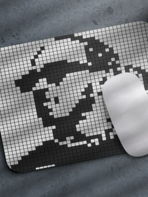 Pixel Character Small Mousepad