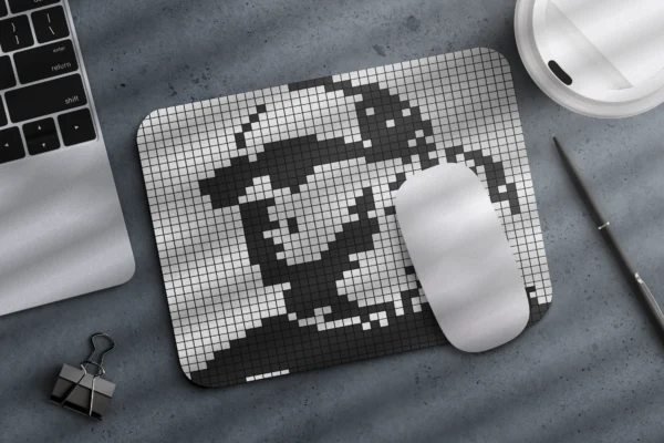 Pixel Character Small Mousepad