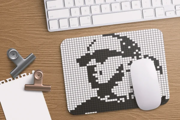Pixel Character Small Mousepad