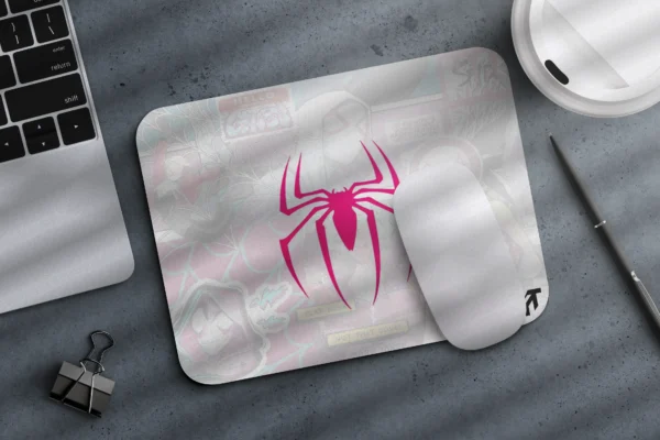 Pink Spider Small Mousepad