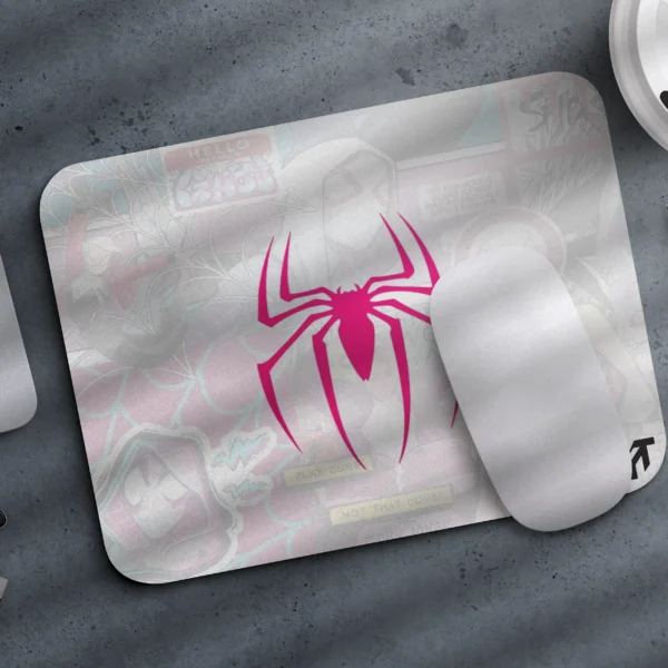 Pink Spider Small Mousepad