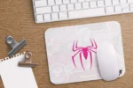 Pink Spider Small Mousepad