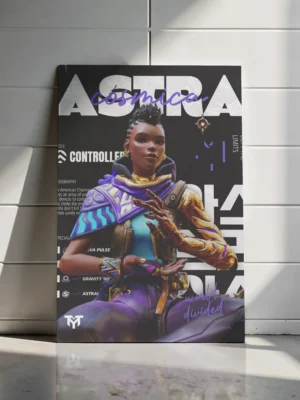 Astra Valorant Poster