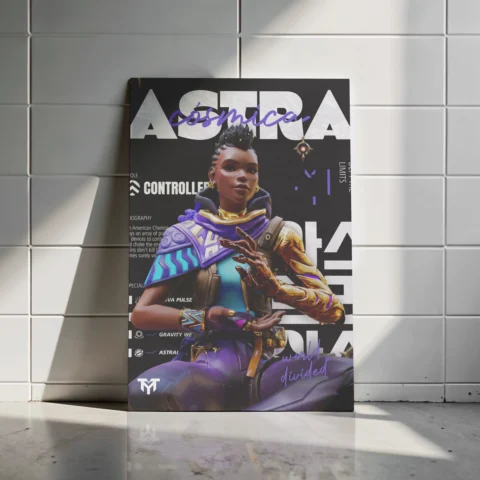 Astra Valorant Poster