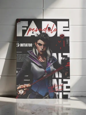 Fade Valorant Poster