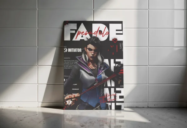 Fade Valorant Poster