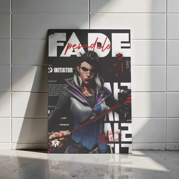 Fade Valorant Poster