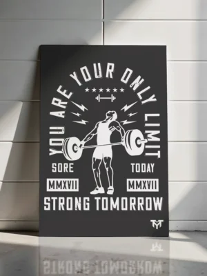 You Are Your Only Limit Poster