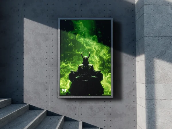 Loki God of Stories Poster