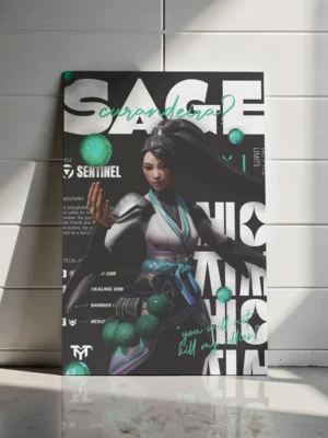 Sage Valorant Poster