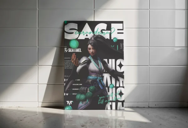 Sage Valorant Poster