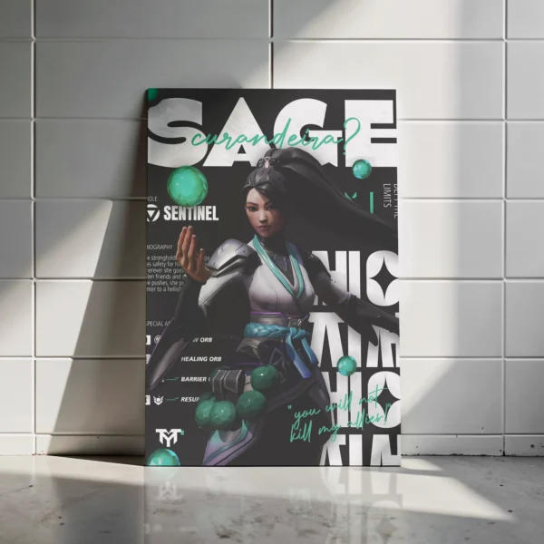 Sage Valorant Poster